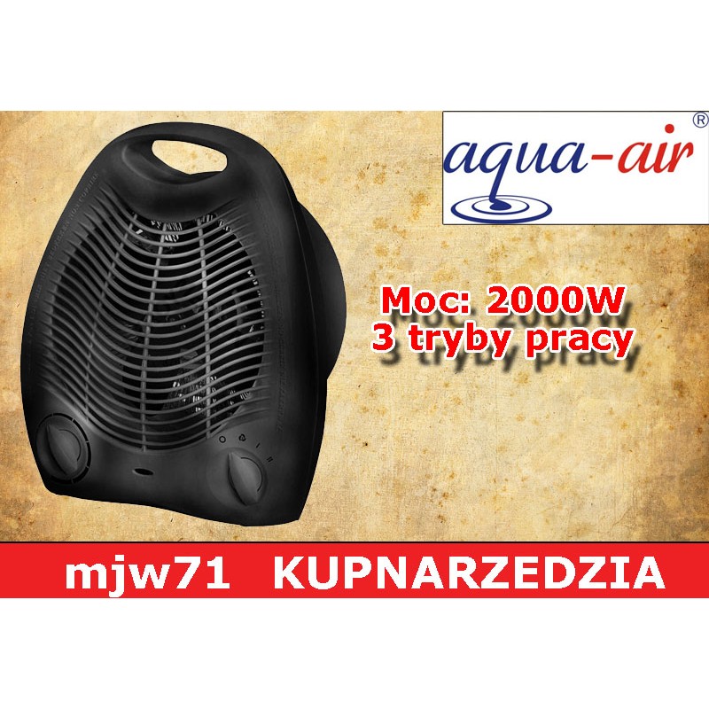 AQUA AIR TERMOWENTYLATOR KON FH 03 FARELKA 