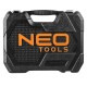 NEO TOOLS Klucze nasadowe 110szt. 1/4", 1/2" CrV 08-666
