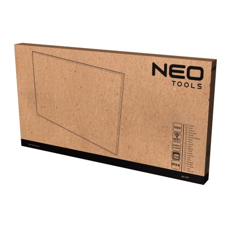 NEO TOOLS Panel grzewczy na podczerwień 720W WIFI 90-107