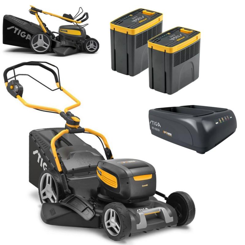 STIGA Kosiarka akumulatorowa Combi 753e V  + 2 aku 7,5 + ładowarka