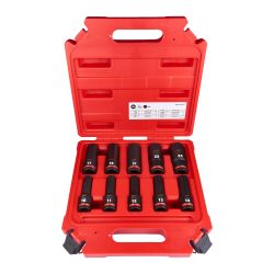 Zestaw nasadek udarowych długich 1/2” Shockwave Impact Duty 10-24 MILWAUKEE 4932480457