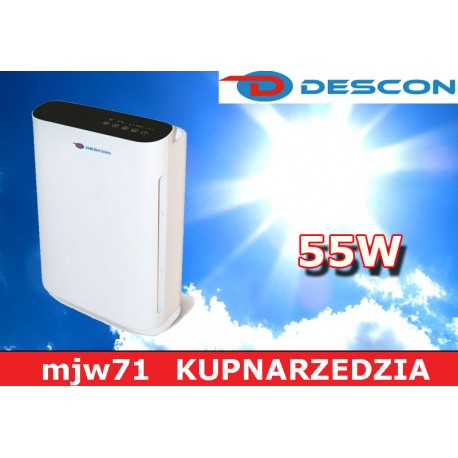 DESCON  - Oczyszczacz powietrza 55W  DA-P055 DEDRA
