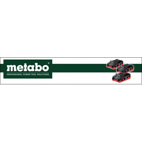 METABO - Zestaw podstawowy 3 x 5,2 Ah