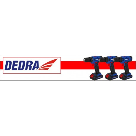 DEDRA - Akumulatorowa wiertarko-wkrętarka 14,4V