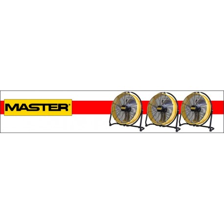 MASTER - Wentylator - cyrkulator przemysłowy dużej wydajności Master DF 20 P