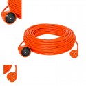 KEL - Przedłużacz PO-ST/25M/2X1,5/OMY POMARAŃCZOWY